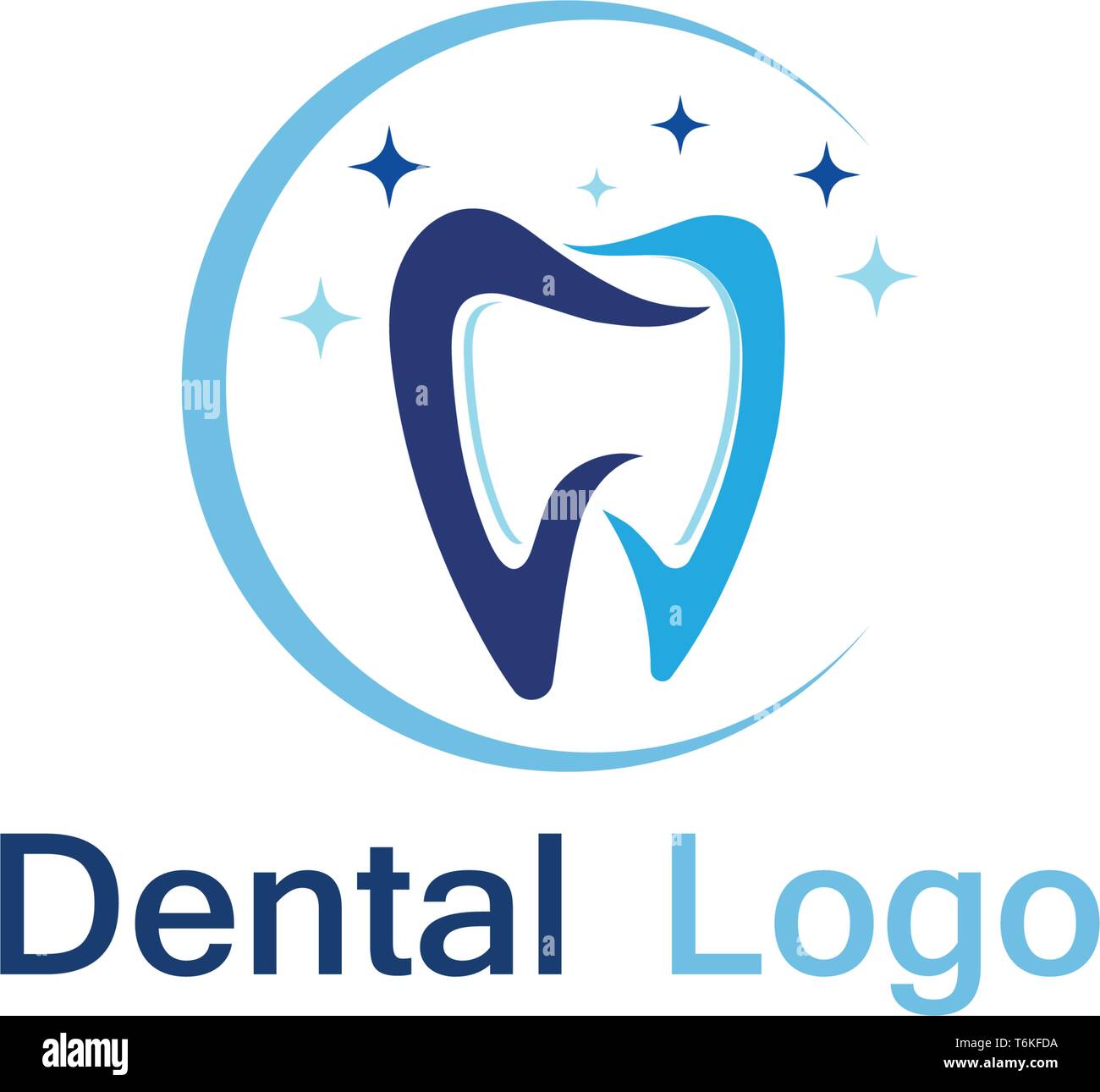 Dental care logo and symbol vector Stock Vector Image & Art - Alamy