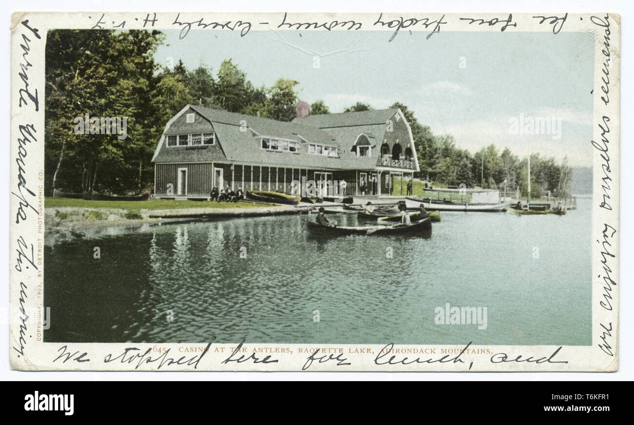 Raquette lake hotel hires stock photography and images Alamy