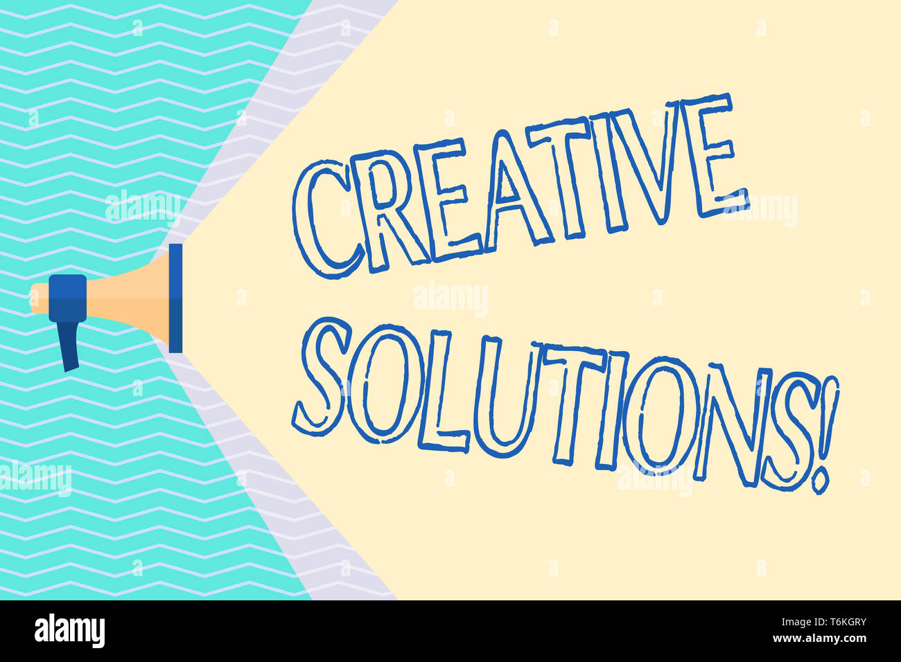 Conceptual hand writing showing Creative Solutions. Concept meaning mental process of creating a