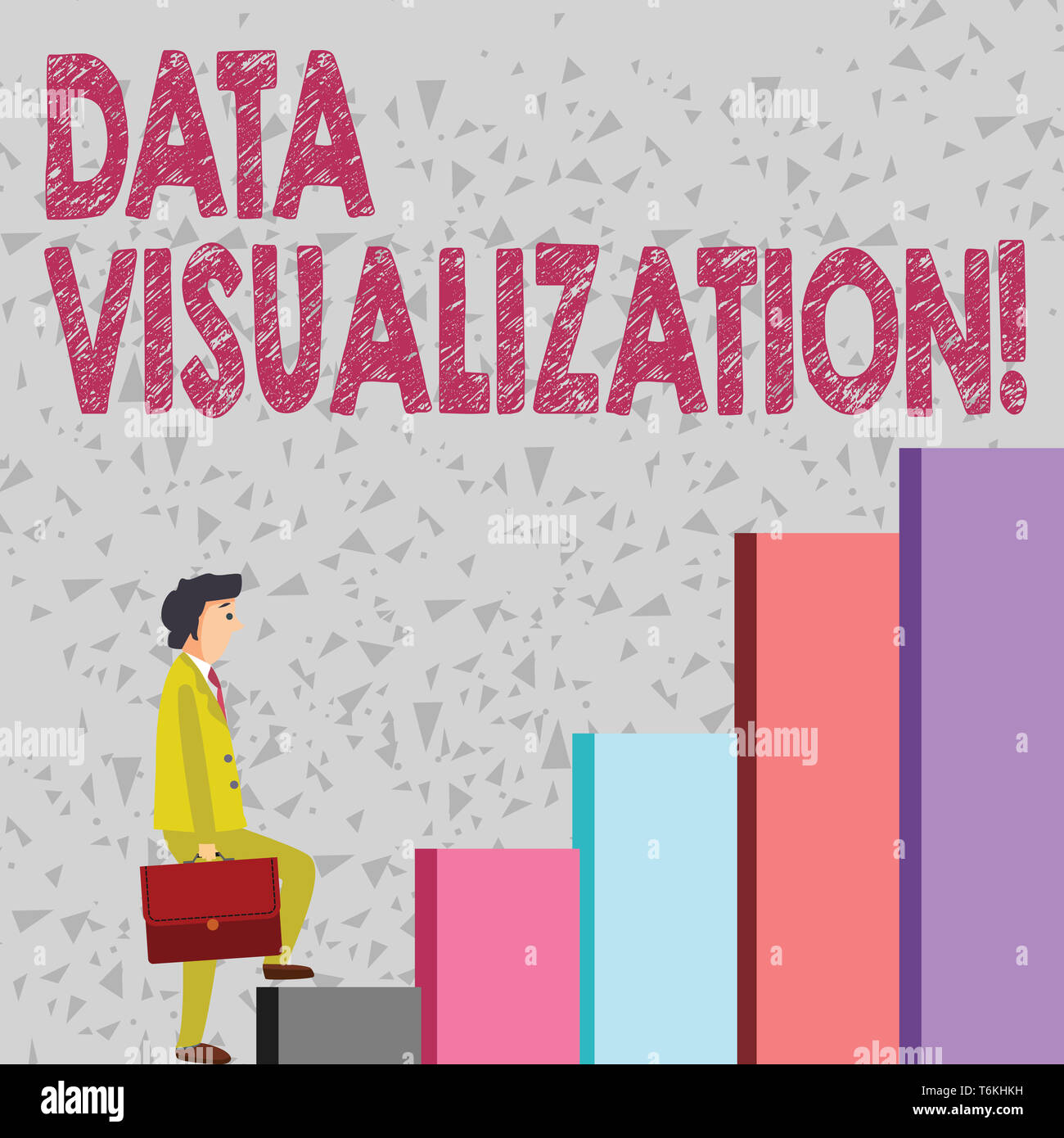 Handwriting text Data Visualization. Conceptual photo representation of ...