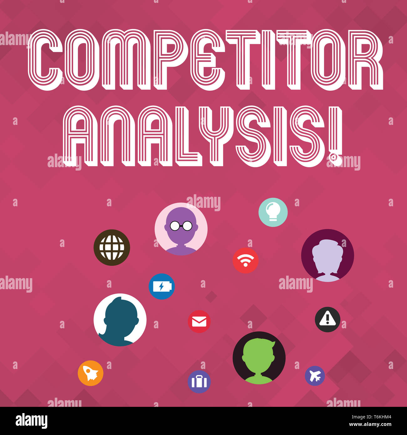 Word writing text Competitor Analysis. Business photo showcasing ...