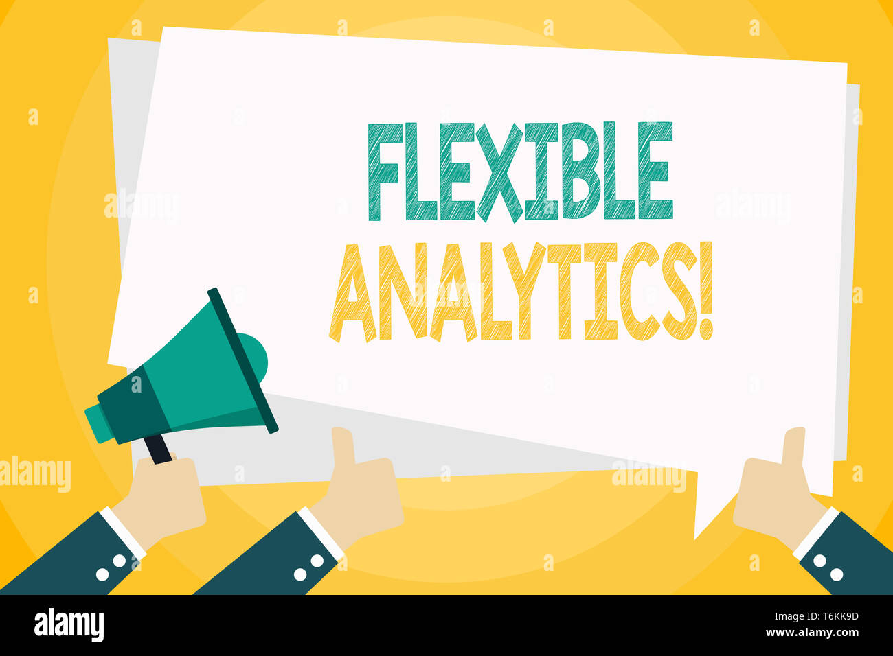 Text Changing Sign Text sign showing Flexible Analytics. Business photo text changing ...