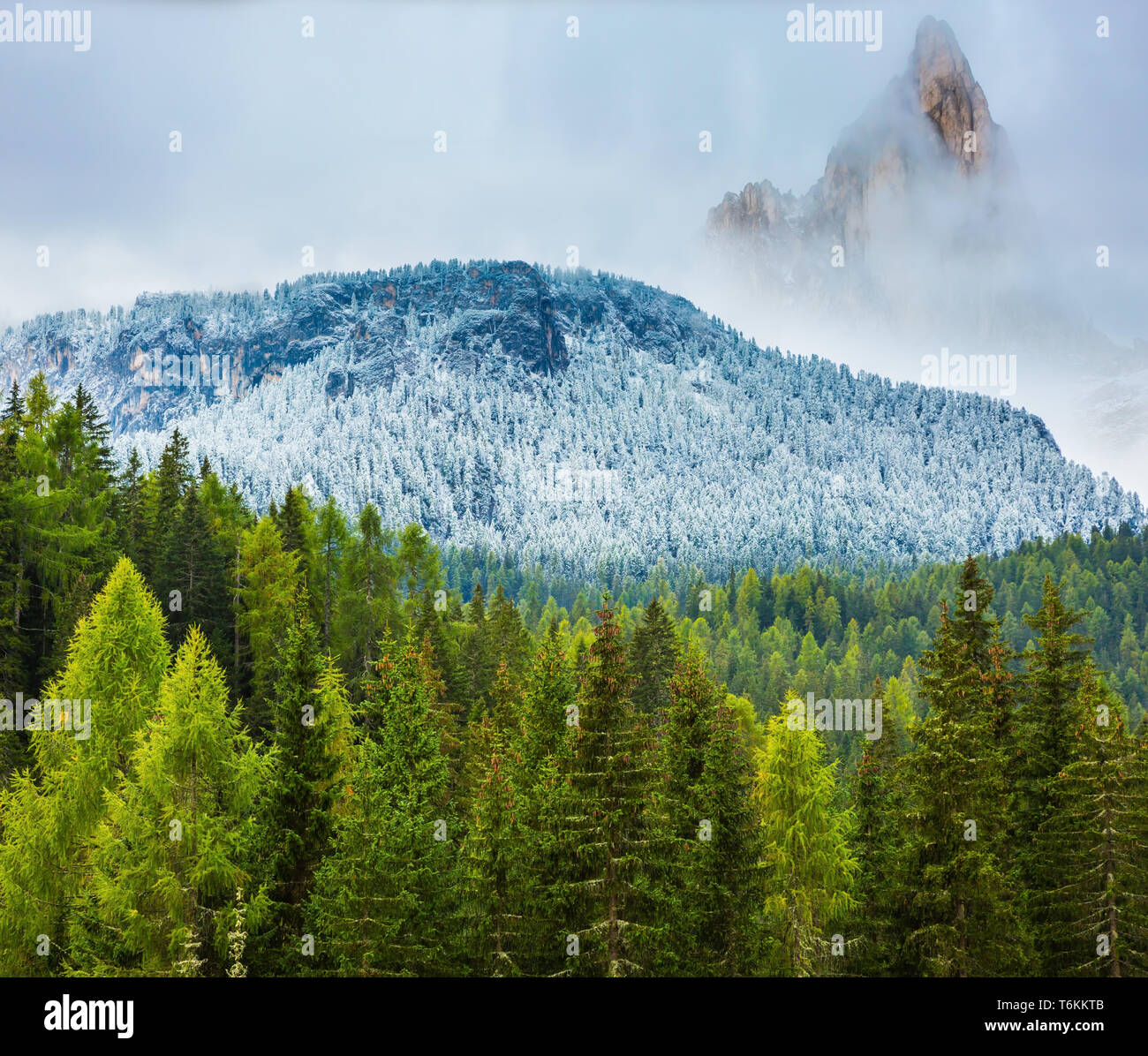 Frozen beauty of the dolomites hi-res stock photography and images - Alamy