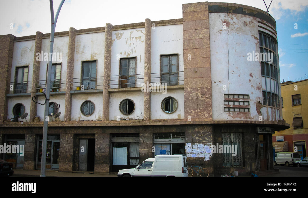 Asmara eritrea art deco hi-res stock photography and images - Alamy