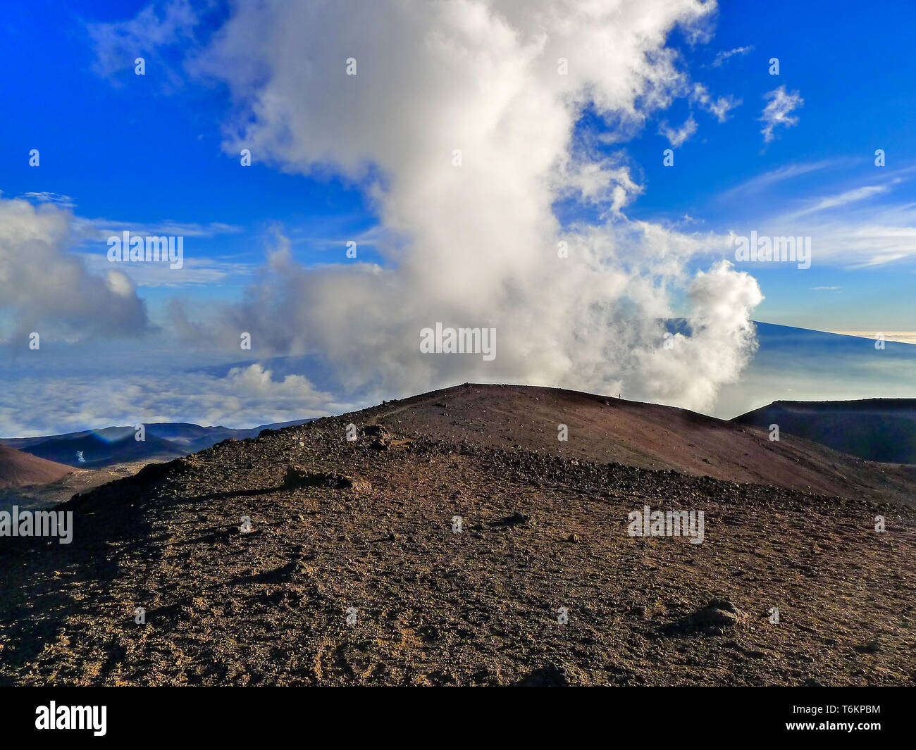 Mauna loa volcano top view hi-res stock photography and images - Alamy