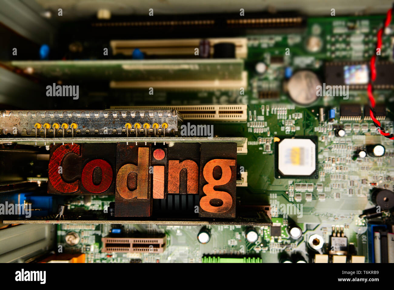 Coding and computer program developing. Learning to code and develop ...
