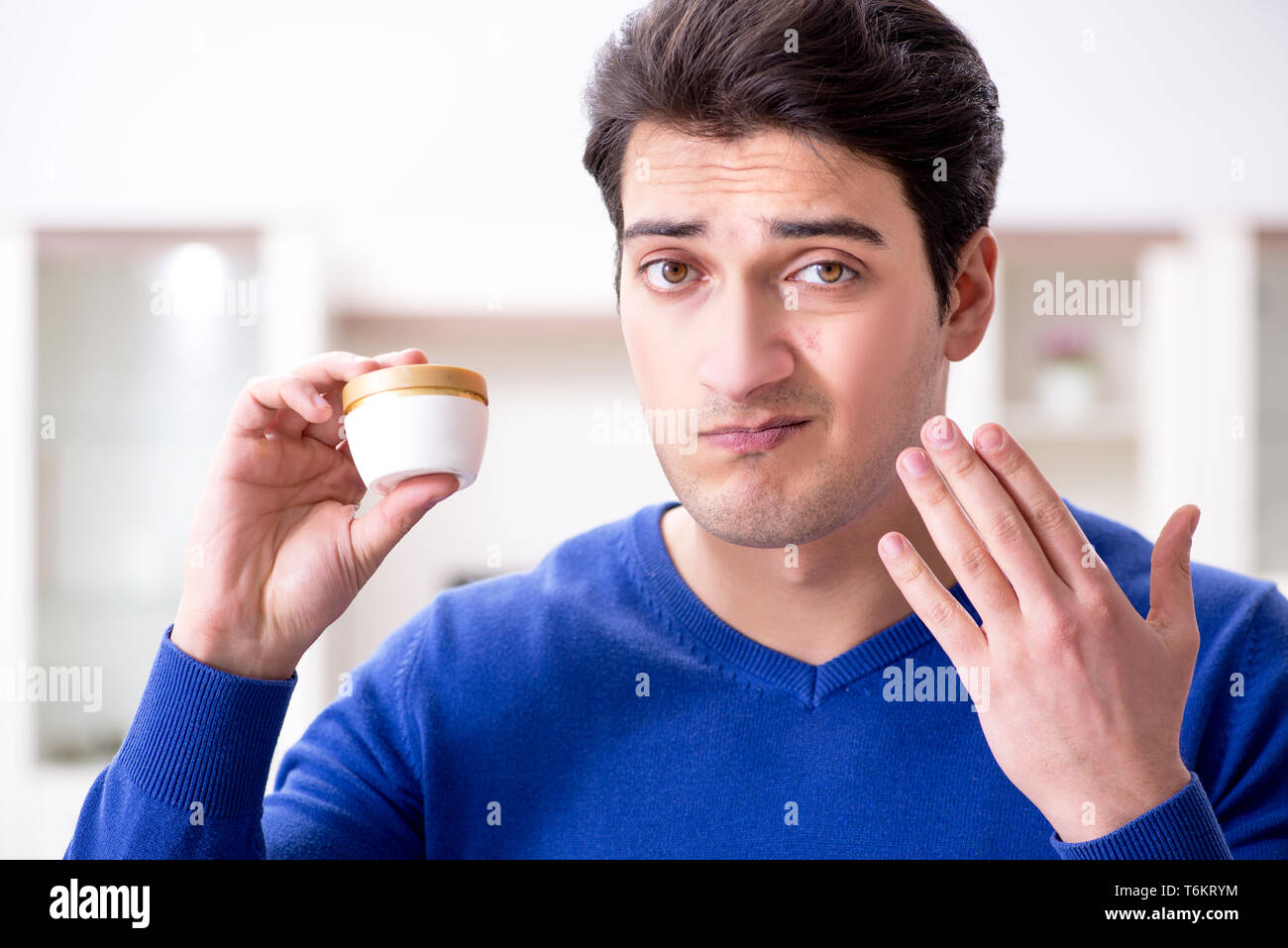 taking care of your face male