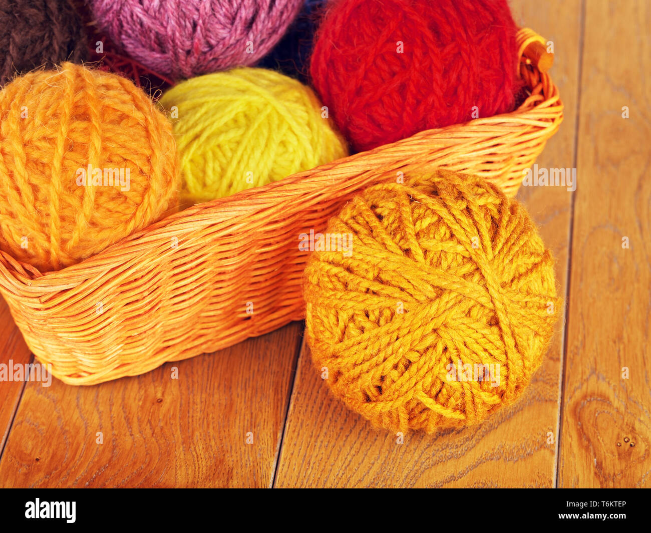 Wool yarn rolls hi-res stock photography and images - Alamy