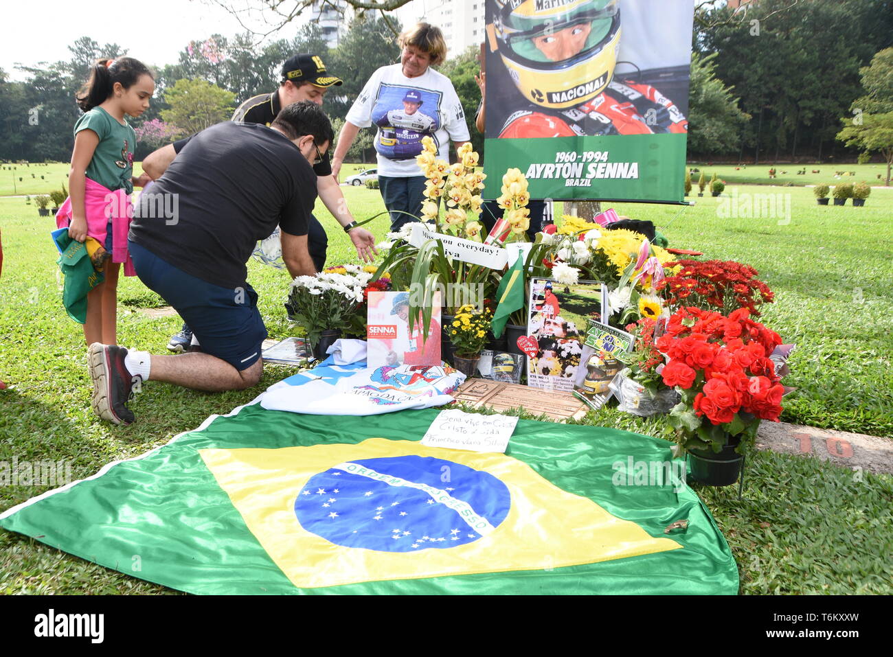 Ayrton Senna Grave