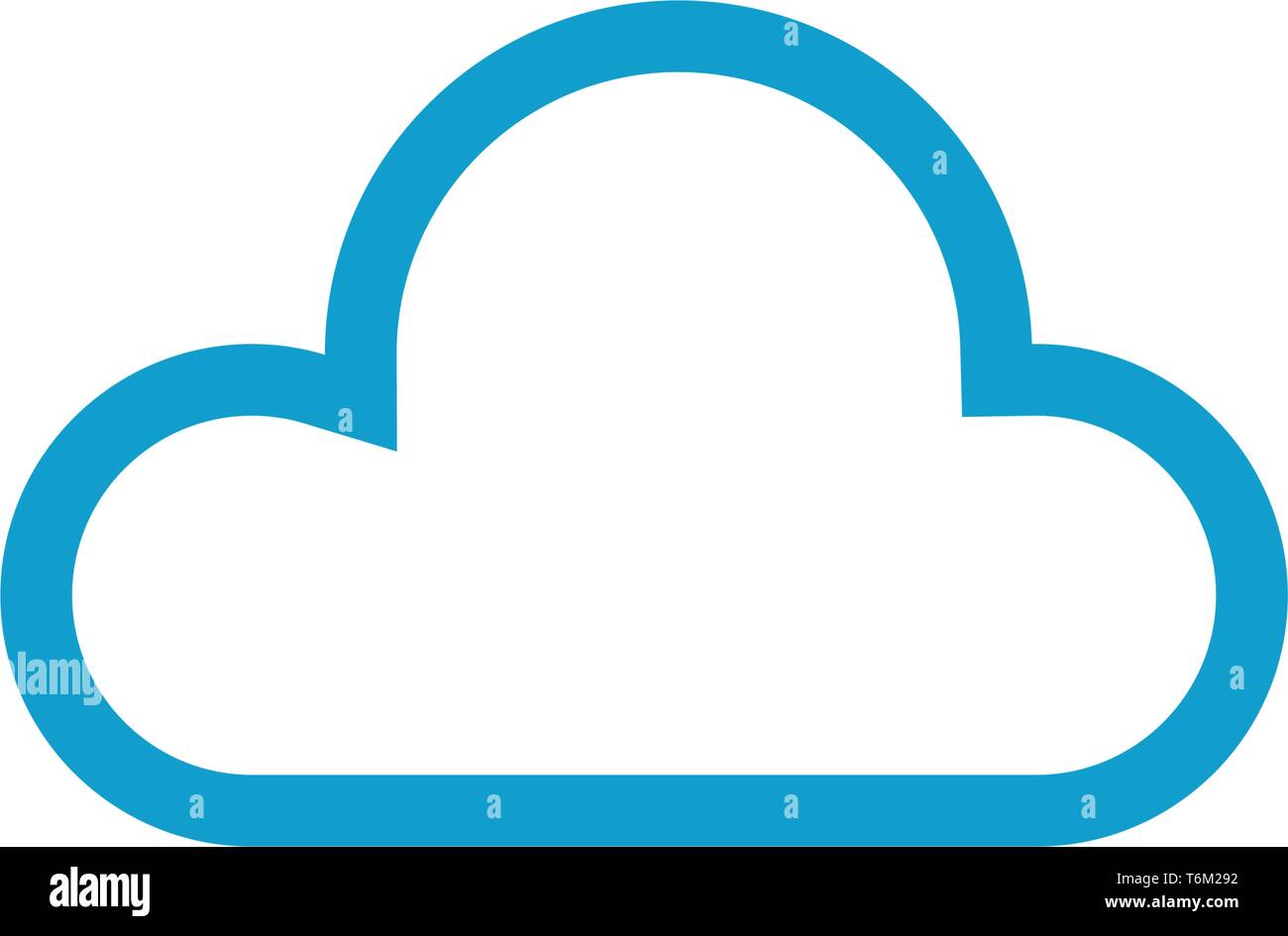 Cloud template vector icon illustration design Stock Vector Image & Art ...
