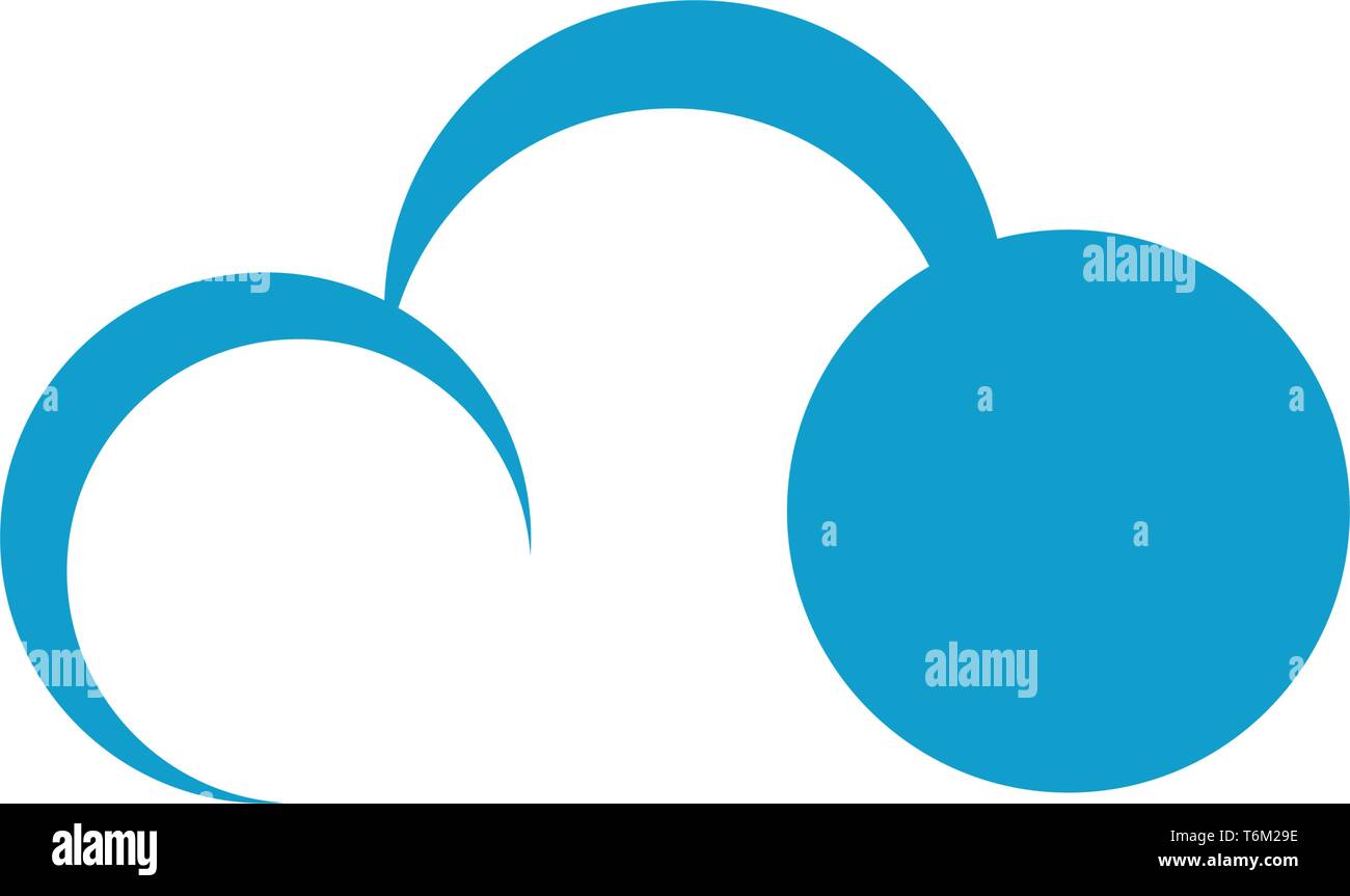 Cloud template vector icon illustration design Stock Vector Image & Art ...