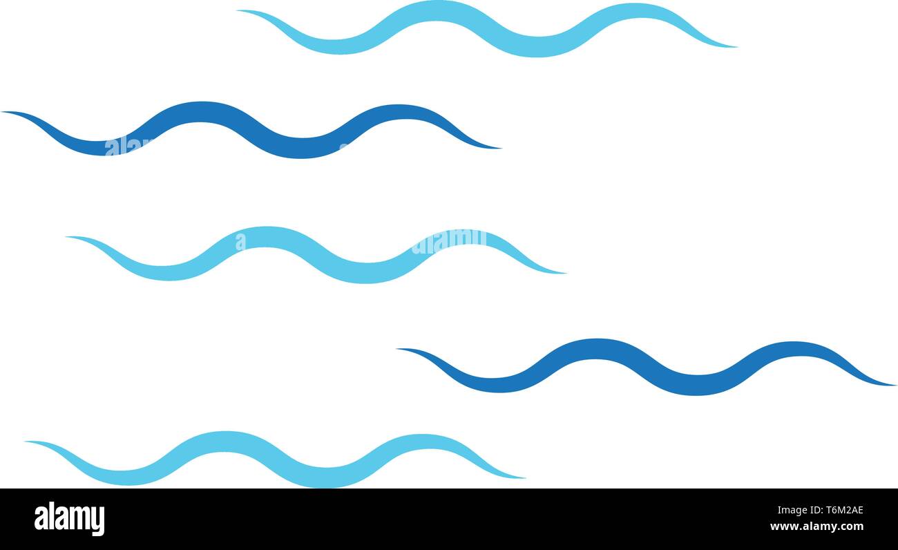 Abstract Water wave vector illustration design background Stock Vector ...