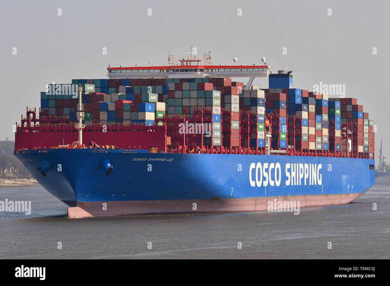 COSCO Shipping Leo Stock Photo