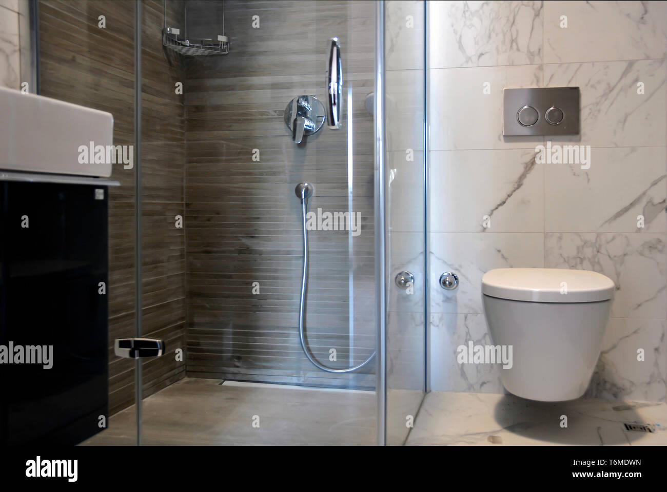 Istanbul, Turkey, 19 March 2015: Interior of the modern bathroom Stock ...