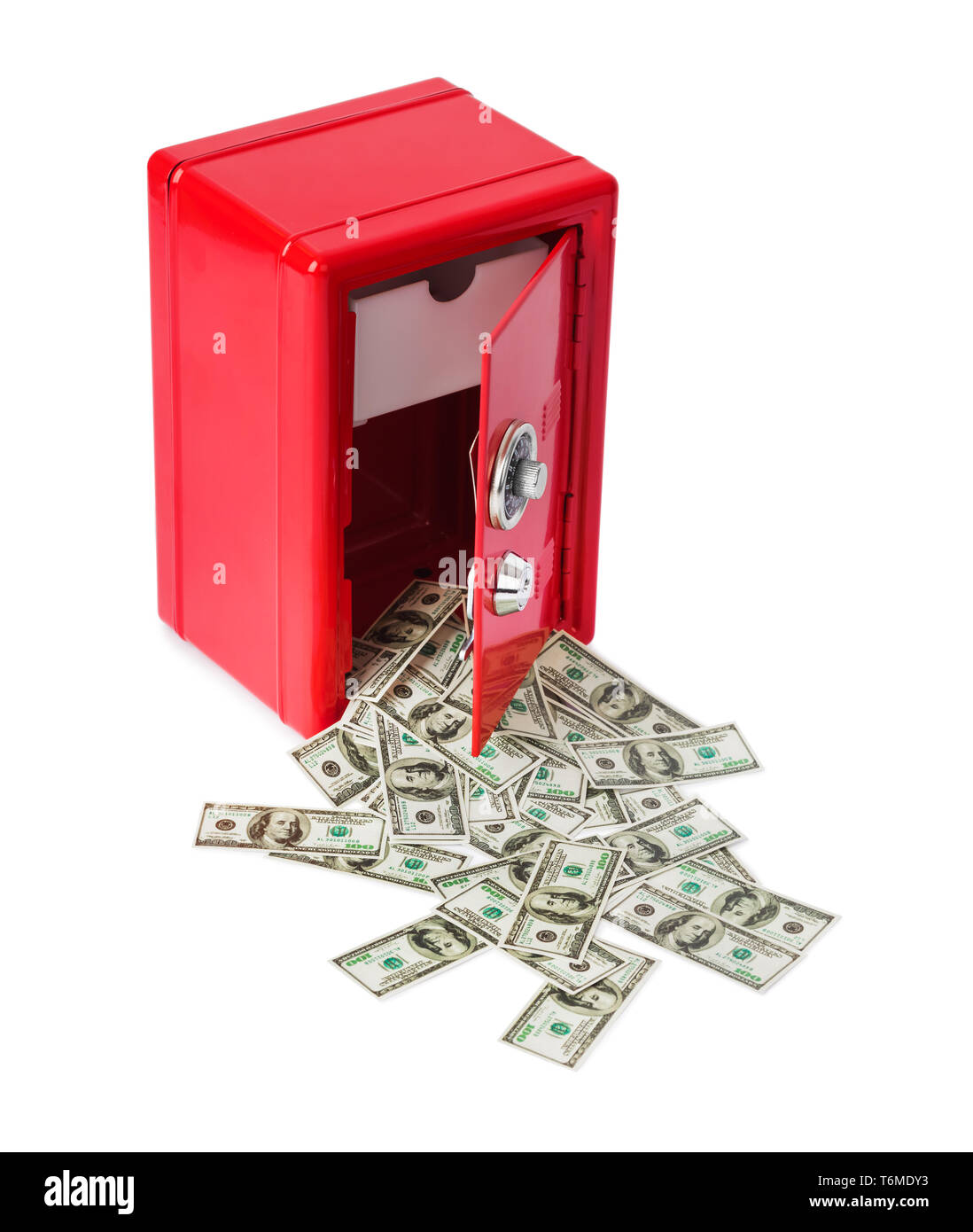 Safe with money Stock Photo Alamy