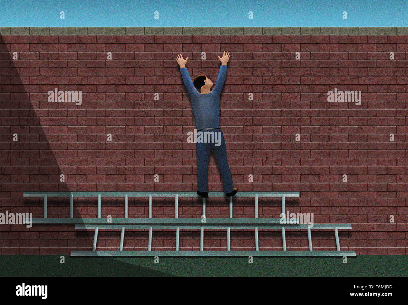 I'm doing it my way. That mindset is illustrated with a really stupid