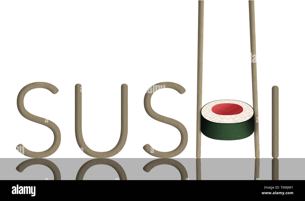 Sushi Rice Stacks Lettering Rice letters hi-res stock photography and images - Alamy