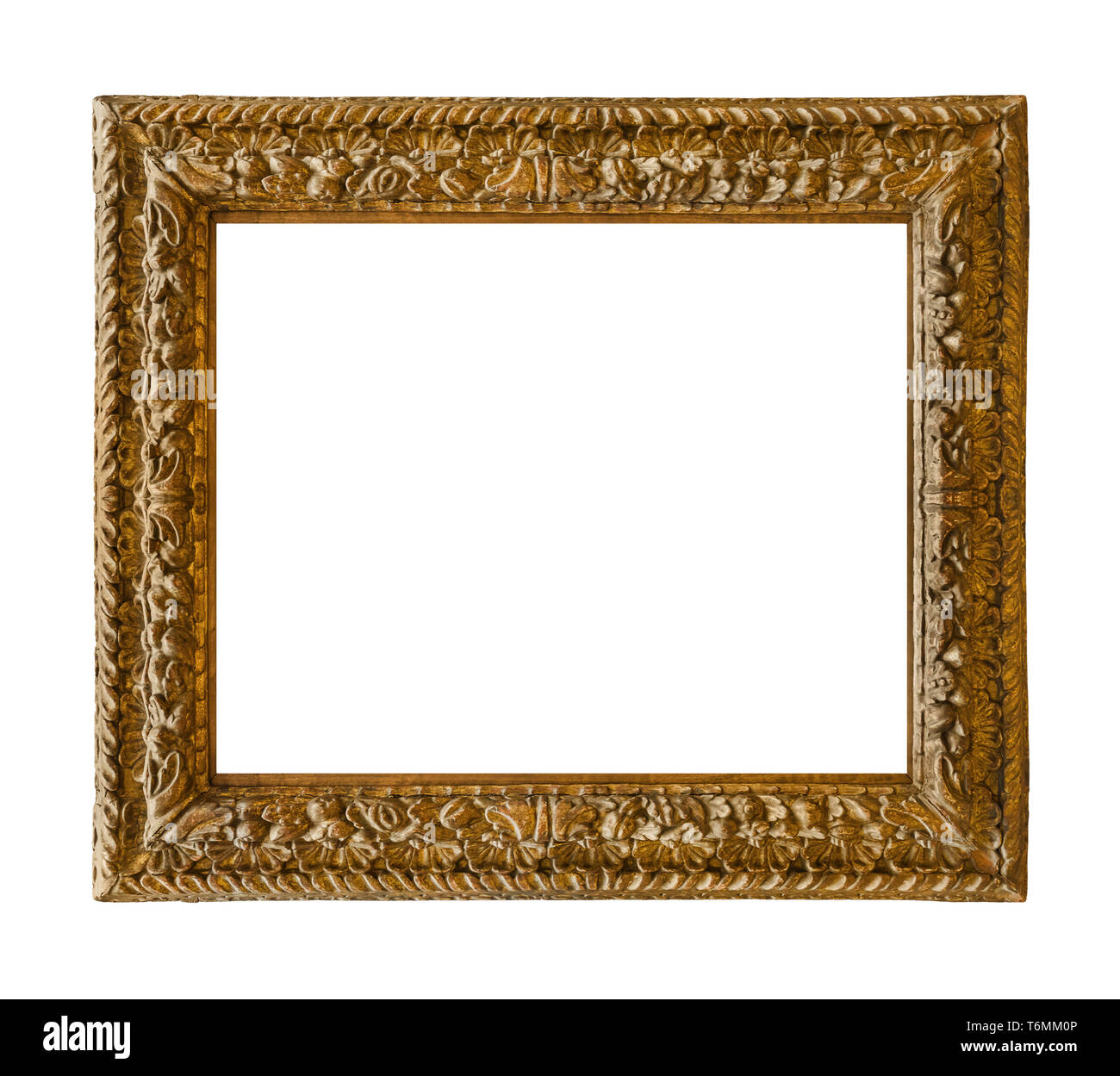 Old wooden picture frame Stock Photo Alamy