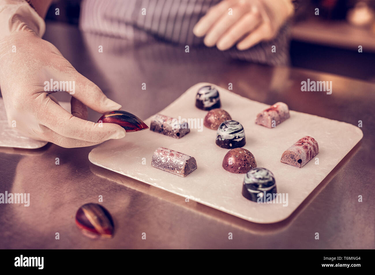 Caramel Hard Candy Making Workshop Stock Photo 1117808282