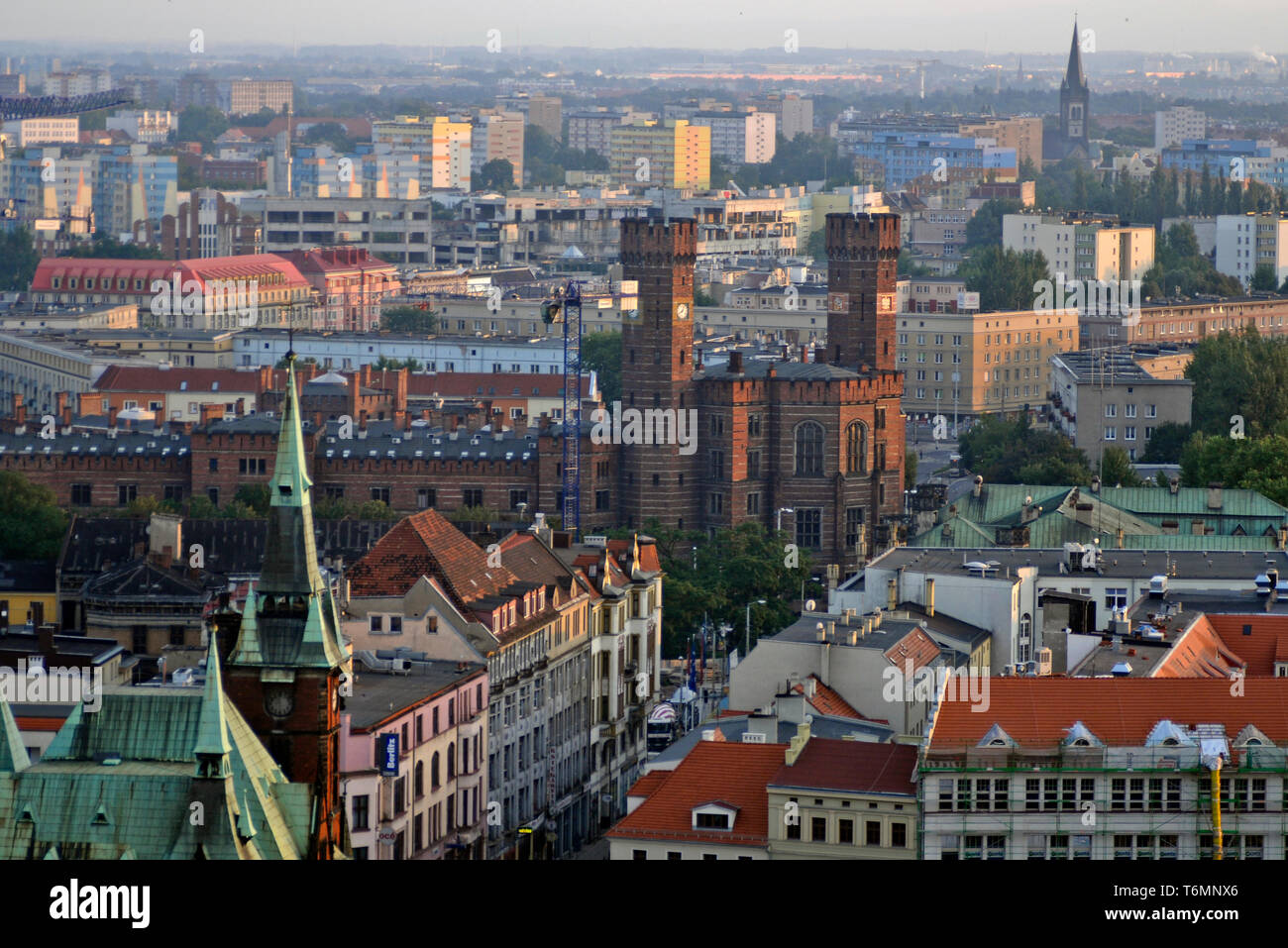 Wroclaw, panoramic view, Poland Stock Photo