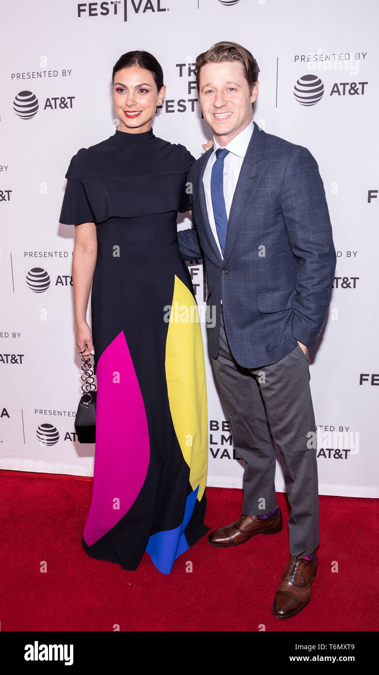 New York, United States. 30th Apr, 2019. Morena Baccarin and Ben