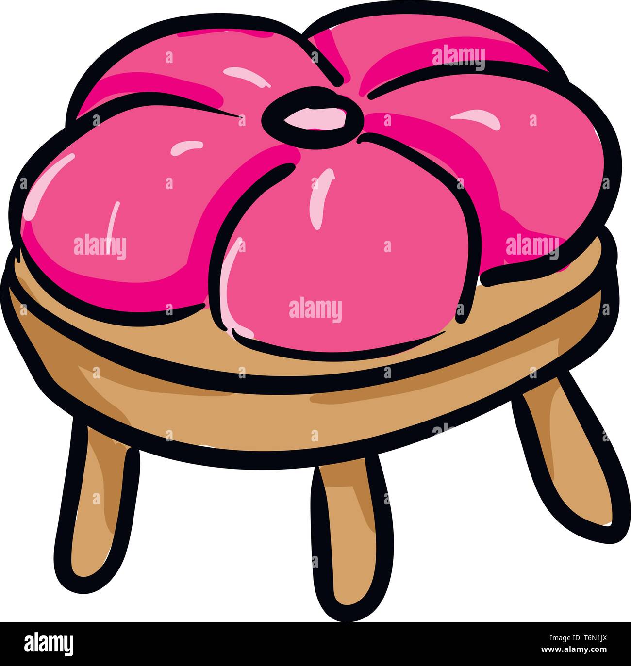Three Legged Stool Clipart