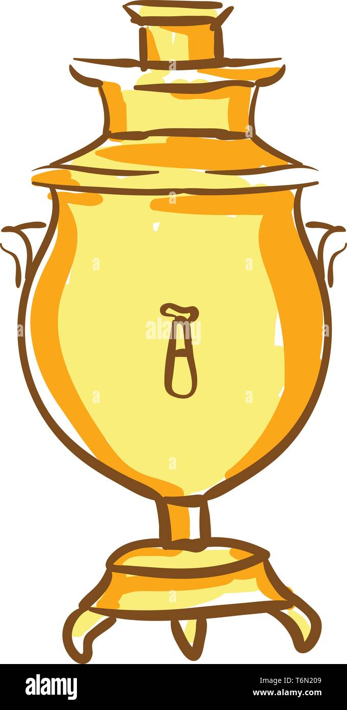 Russian tea urn Stock Vector Images Alamy