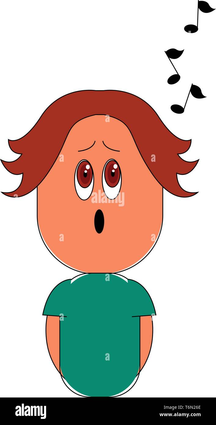 Confusing Music Kid Confused Clipart