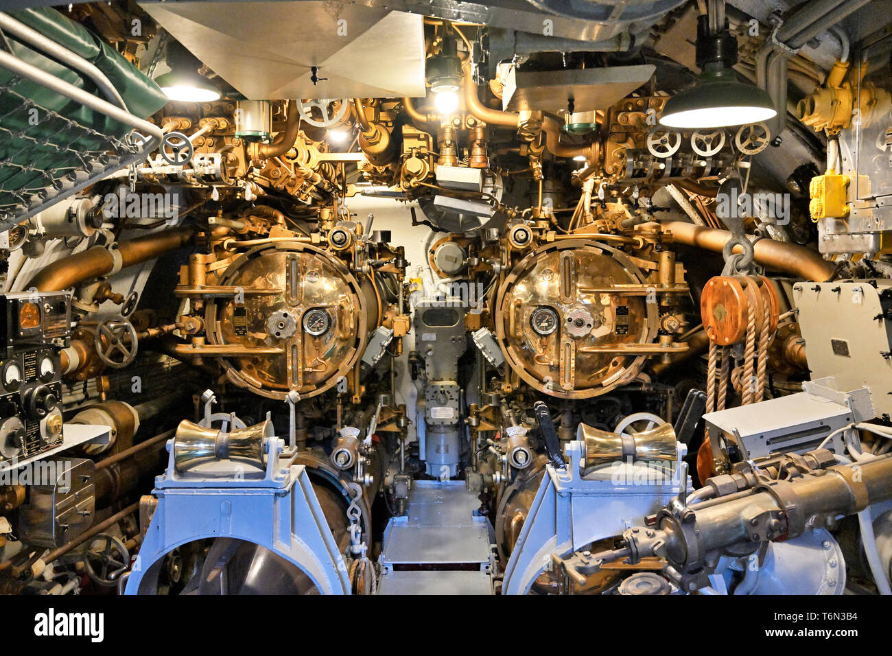 Gato Class Submarine Interior