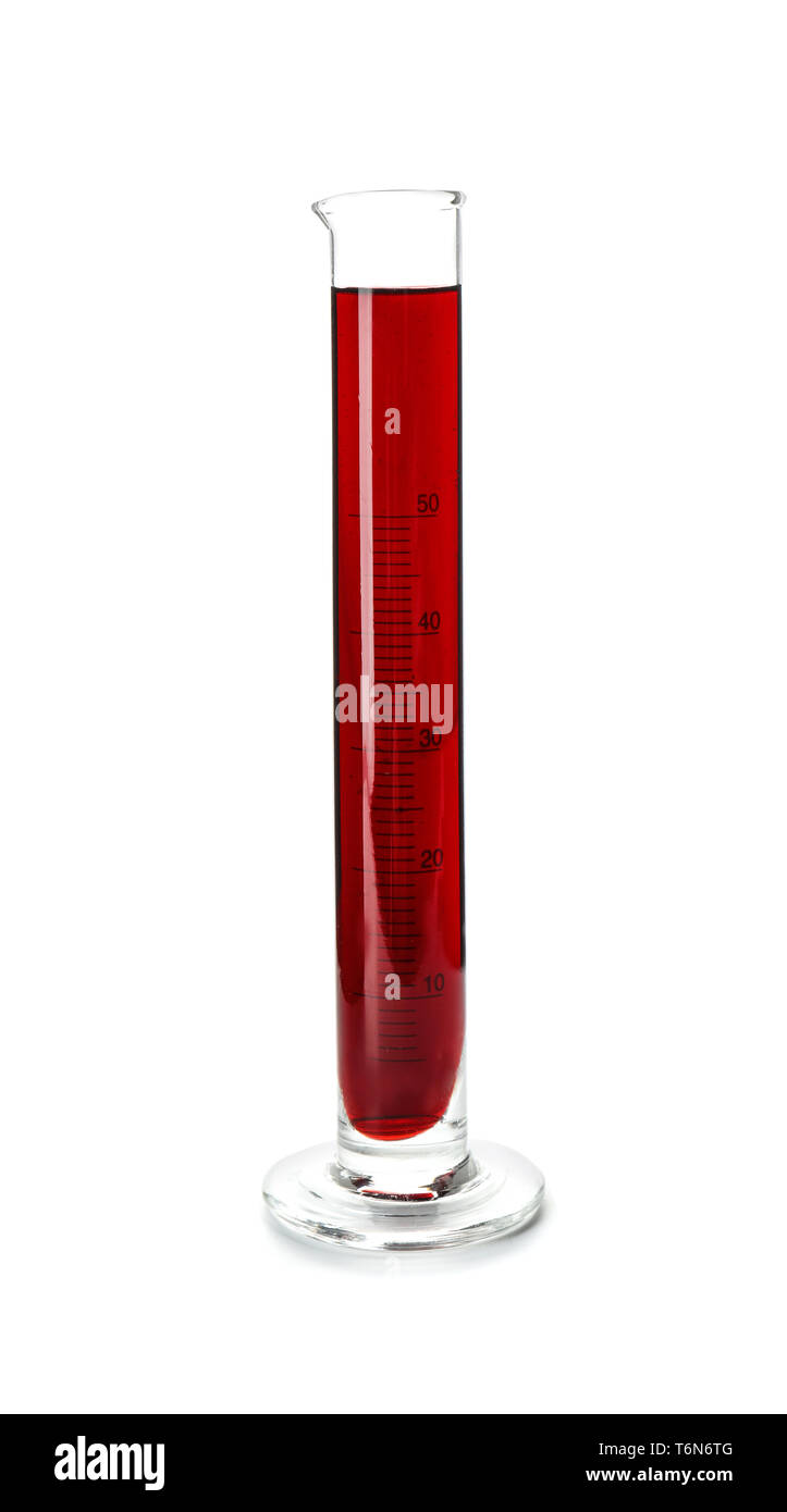 Test tube with blood samples on white background Stock Photo - Alamy