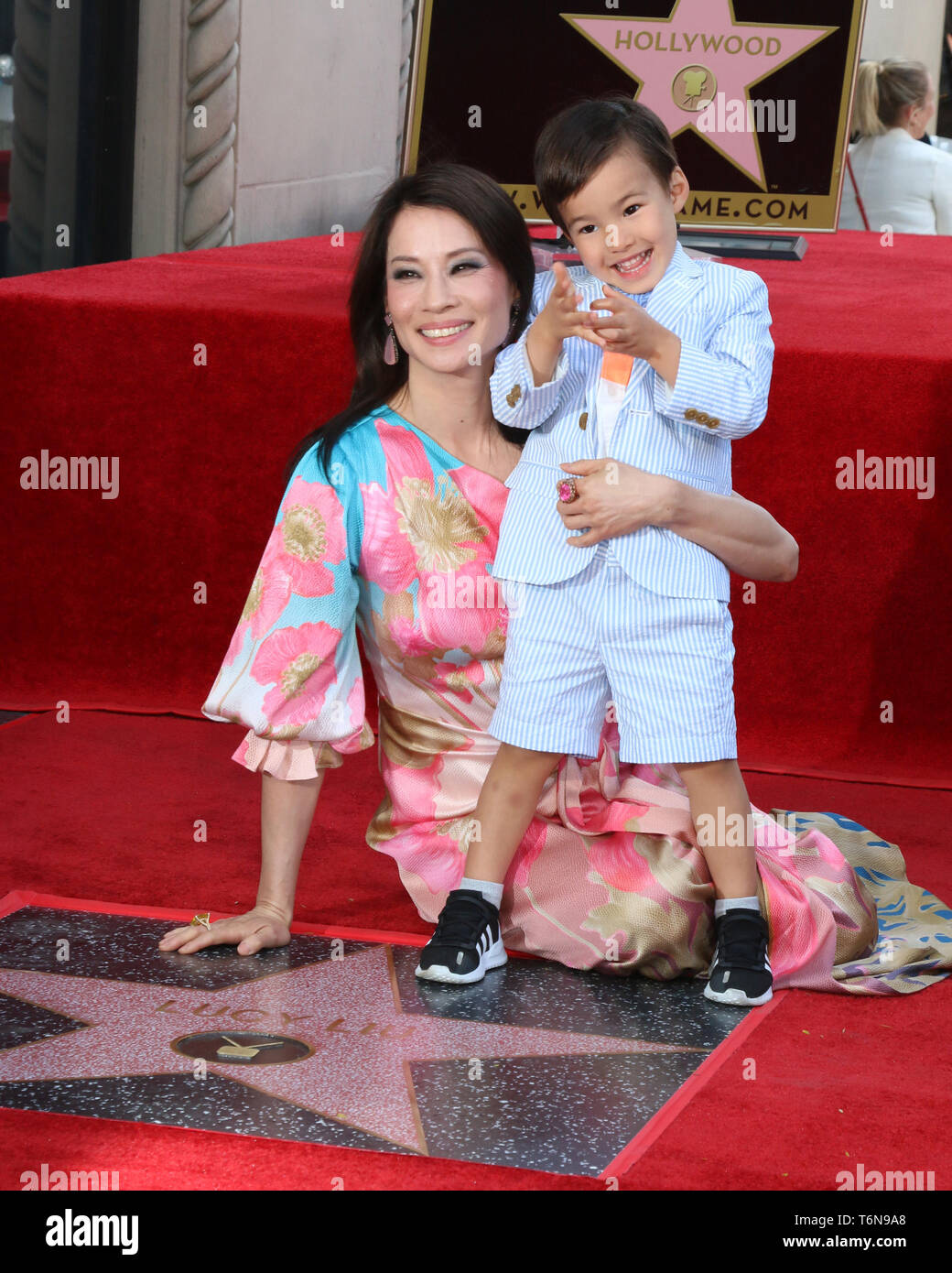 May 1, 2019 Los Angeles, CA, USA LOS ANGELES MAY 1 Lucy Liu, son