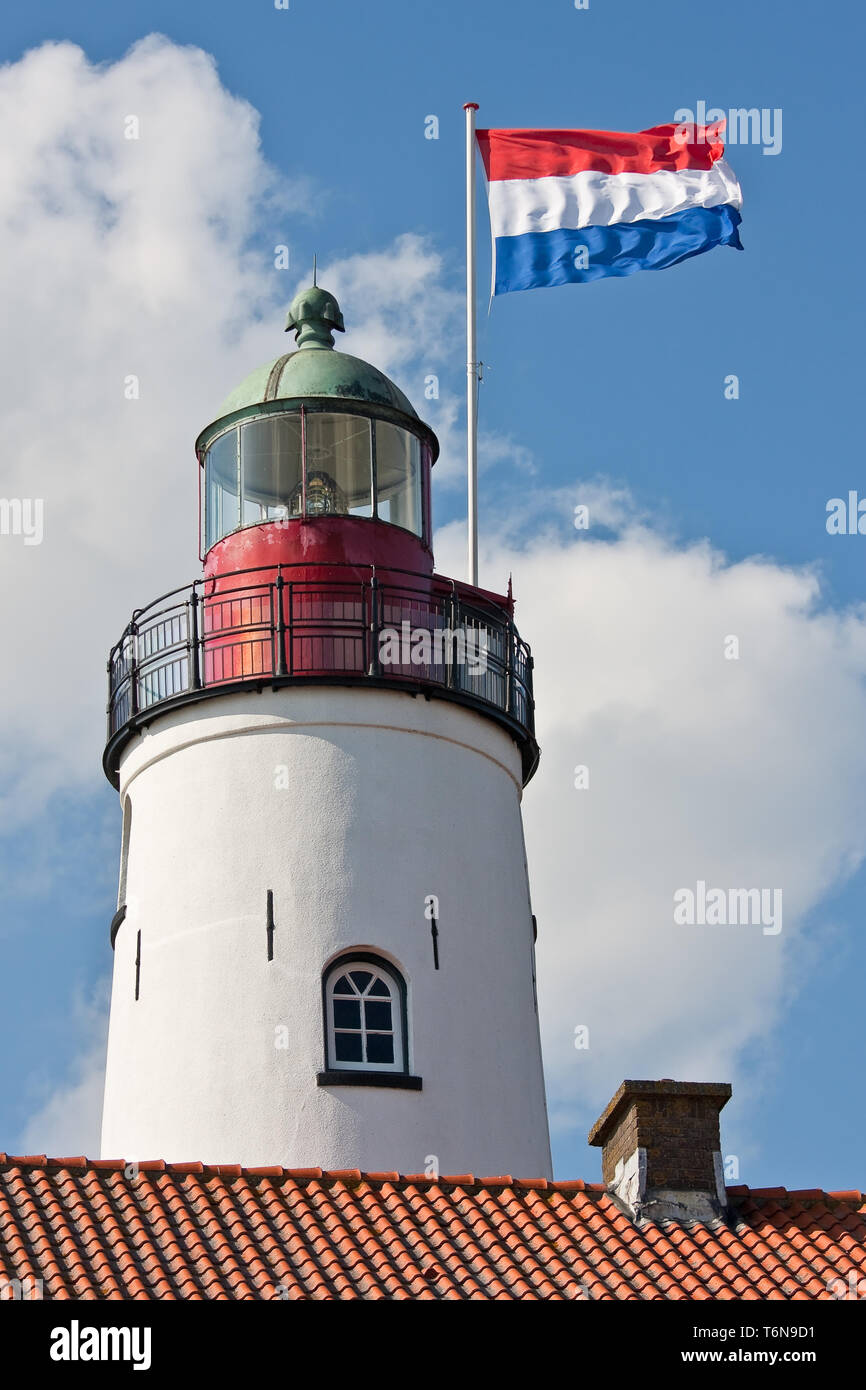 Lighthouse in the Netherlands Stock Photo - Alamy