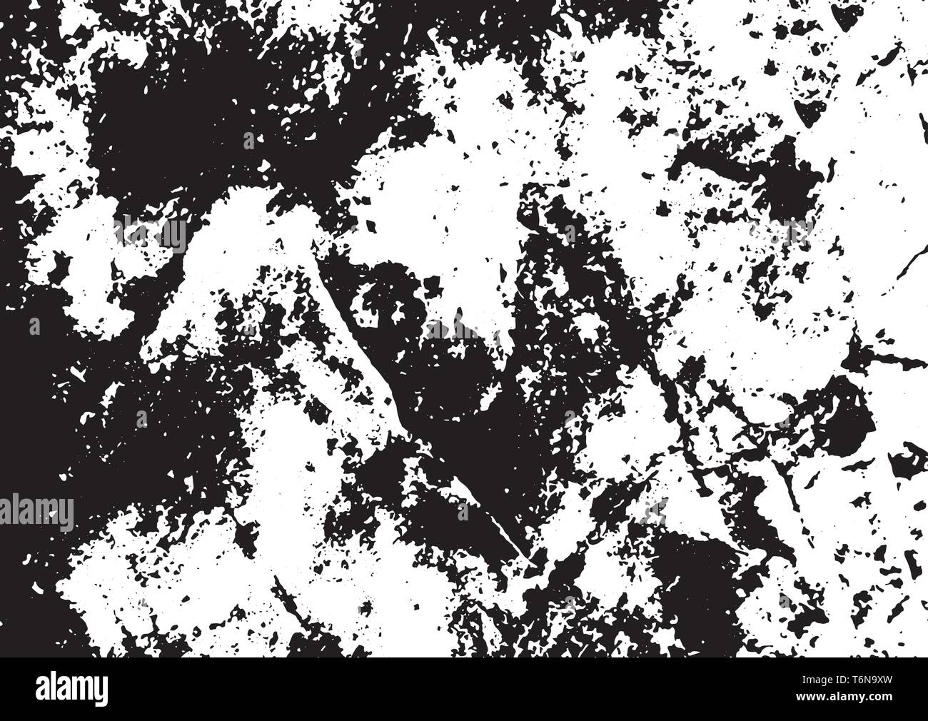 Black and white grunge urban texture vector with copy space. Abstract ...