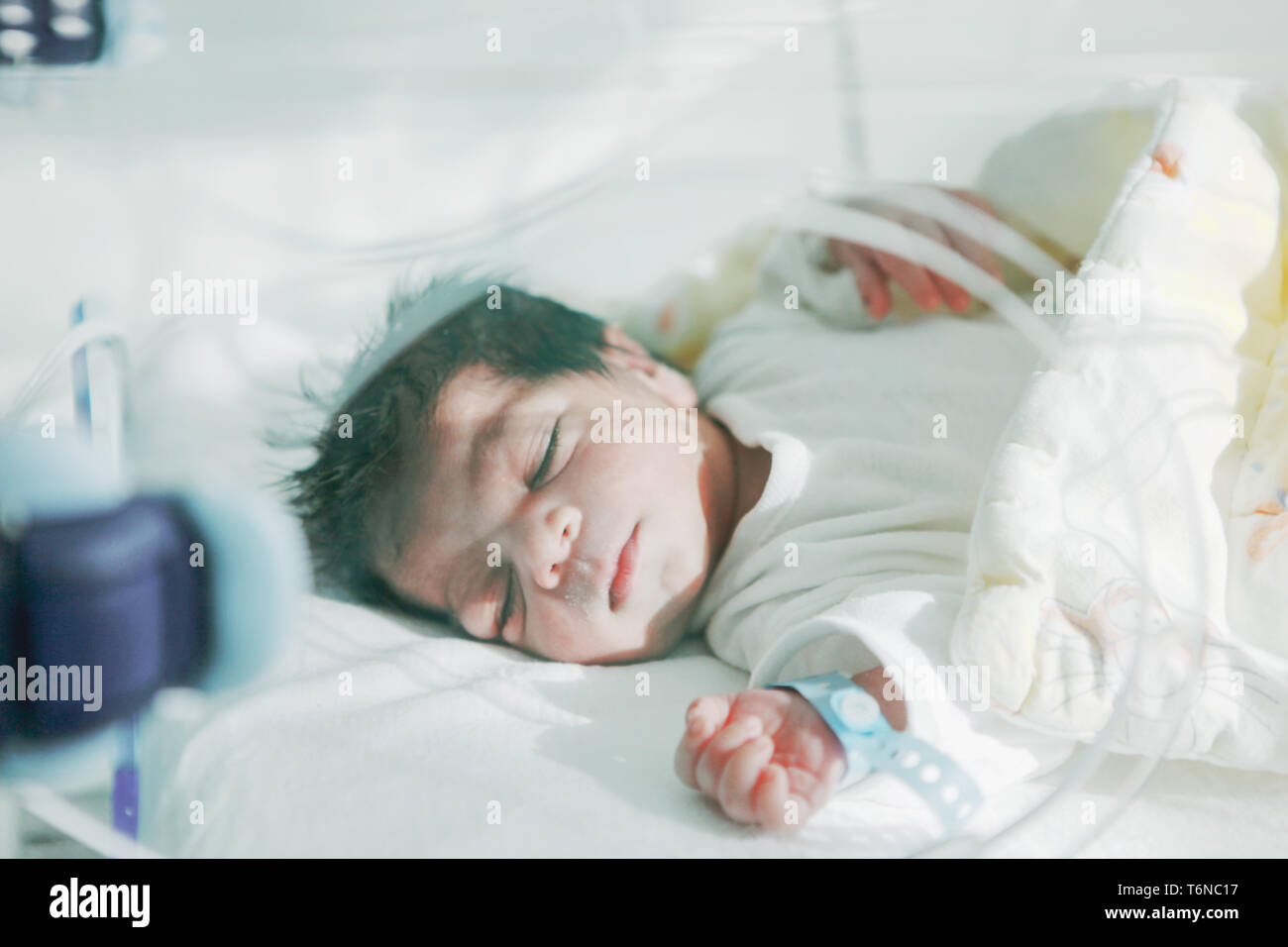 Newborn baby in hospital Stock Photo Alamy