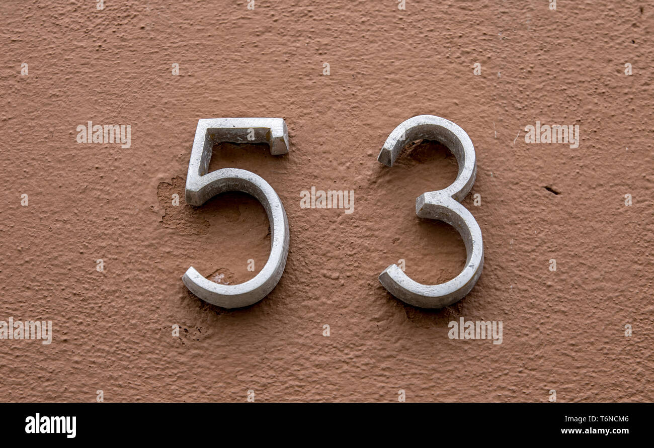 Number 53 hi-res stock photography and images - Alamy