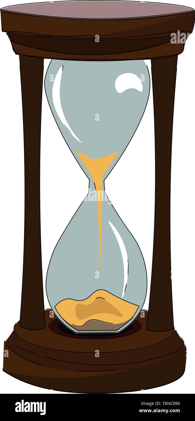 Set Of 2 Vintage Sand Hourglasses Vector Drawing Stock Illustration   Download Image Now  Hourglass Drawing  Art Product Clock  iStock