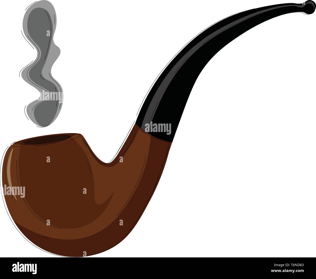 Smoking Pipe Drawing