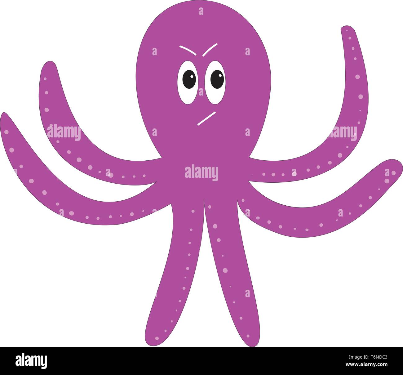 Painting of a brown octopus with umbrellashaped bells and trailing