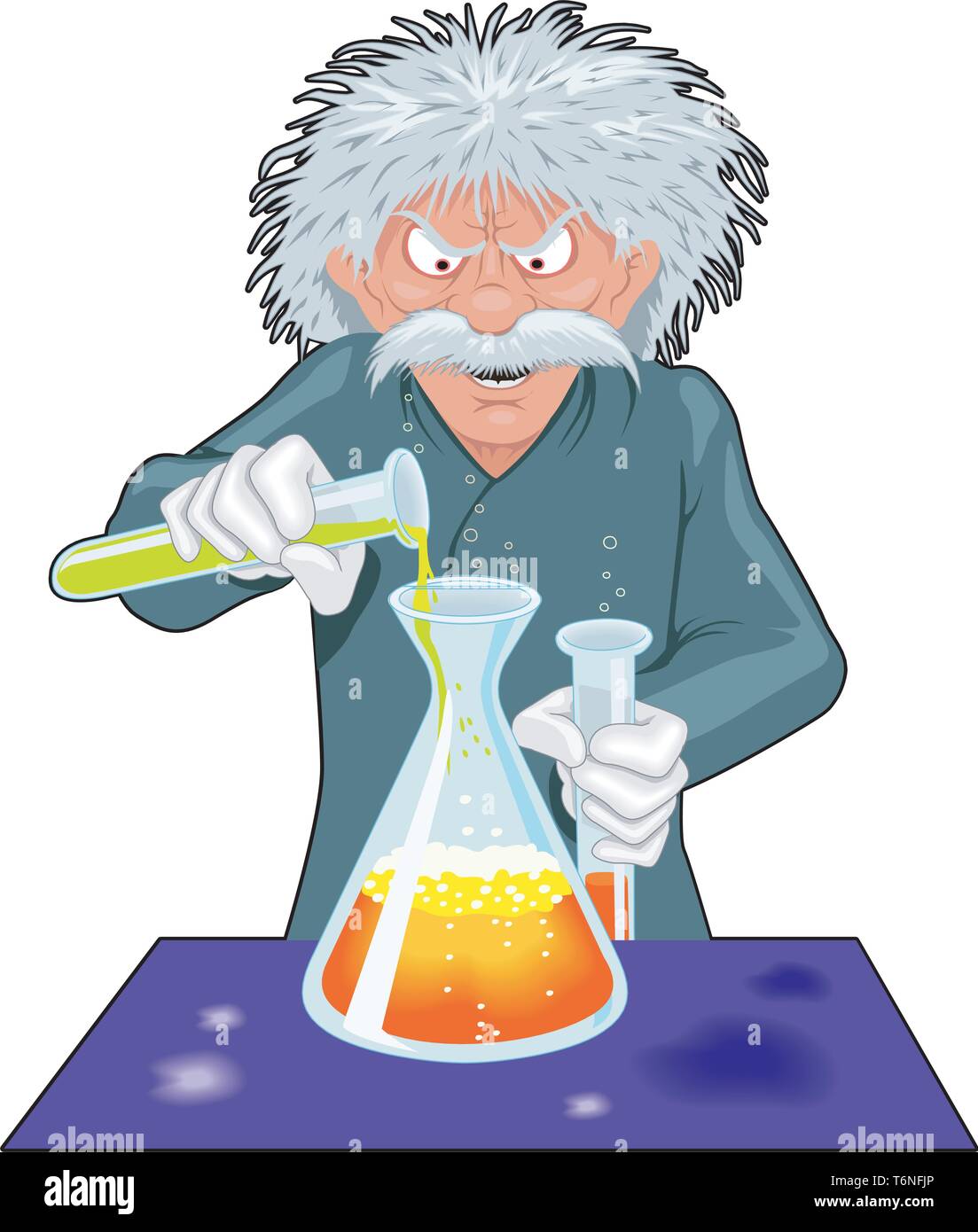 Mad scientist hi-res stock photography and images - Alamy
