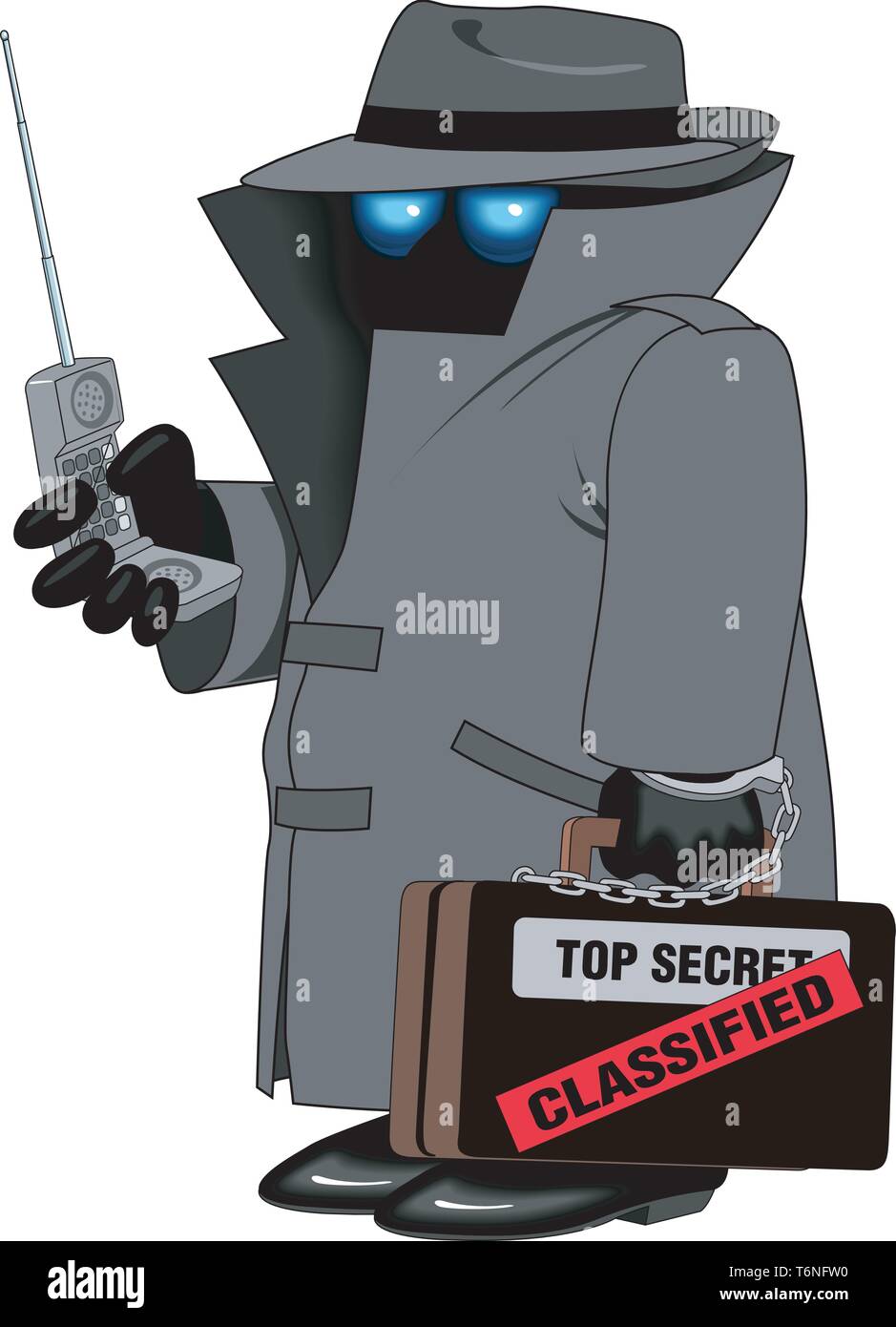 Secret Spy Cartoon