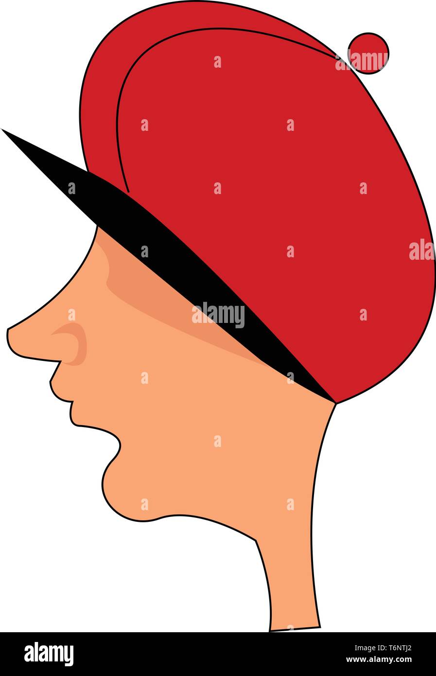 Skinny Cap Stock Vector Images Alamy