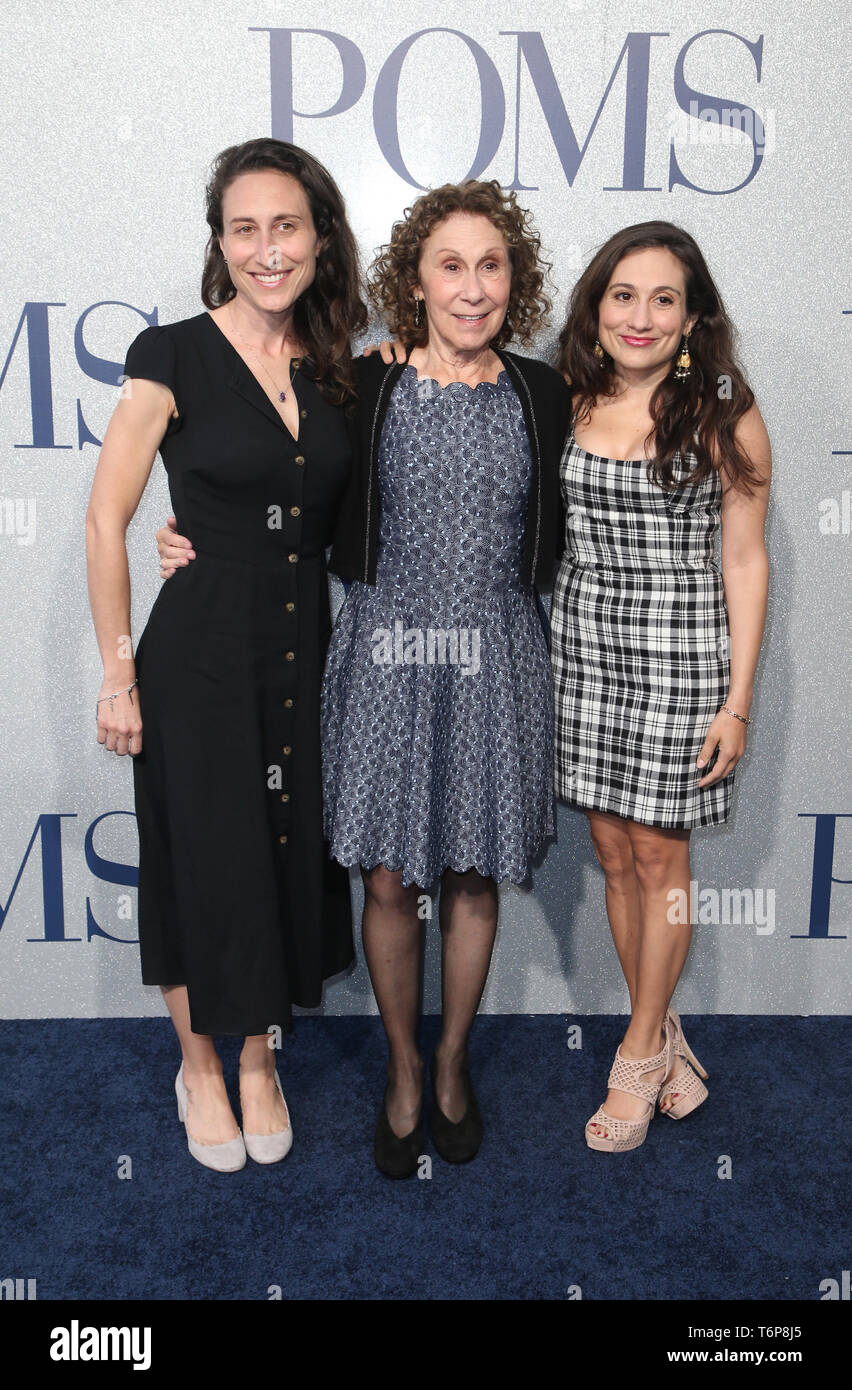 Los Angeles, Ca, USA. 1st May, 2019. Grace Fan Rhea Perlman, Lucy DeVito, at the World Premiere of Poms at Regal Cinemas L.A. Live in Angeles, California on May 1,