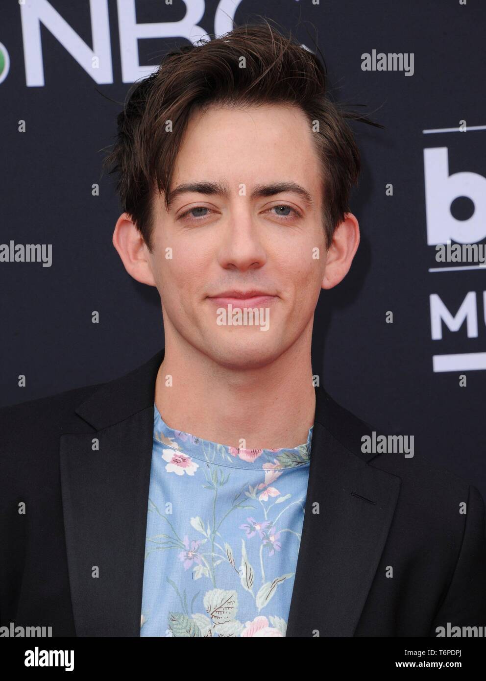 Las Vegas, NV, USA. 1st May, 2019. Kevin McHale at arrivals for 2019 Billboard Music Awards - Arrivals 2, MGM Grand Garden Arena, Las Vegas, NV May 1, 2019. Credit: Elizabeth Goodenough/Everett Collection/Alamy Live News Stock Photo