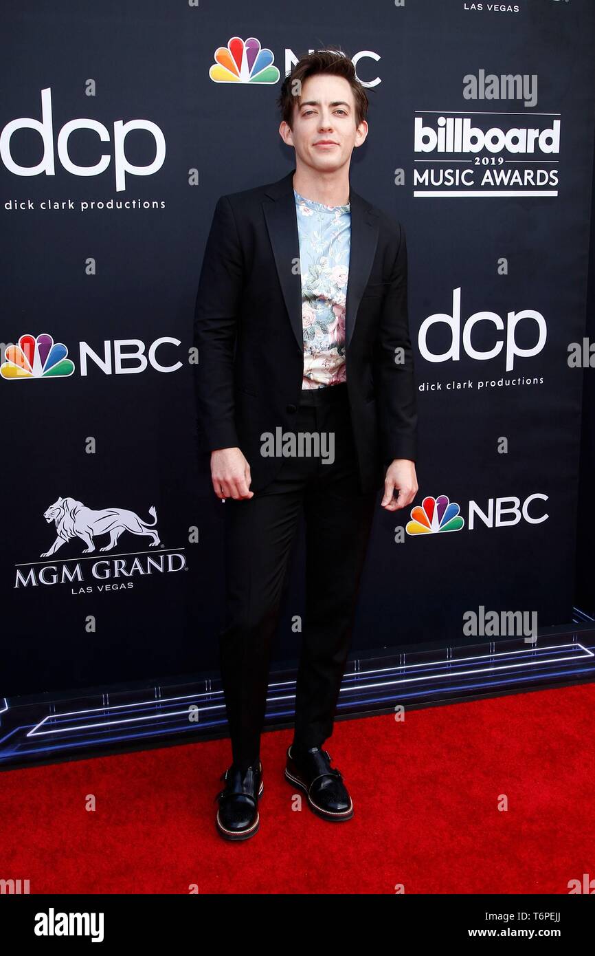 Las Vegas, NV, USA. 1st May, 2019. Kevin McHale at arrivals for 2019 Billboard Music Awards - Arrivals 3, MGM Grand Garden Arena, Las Vegas, NV May 1, 2019. Credit: JA/Everett Collection/Alamy Live News Stock Photo