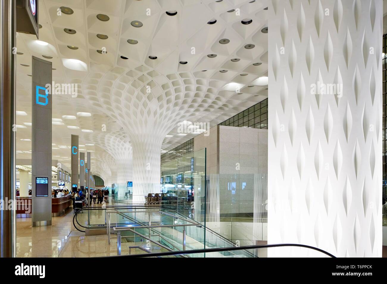 New terminal building at the International Airport, Mumbai, Maharashtra