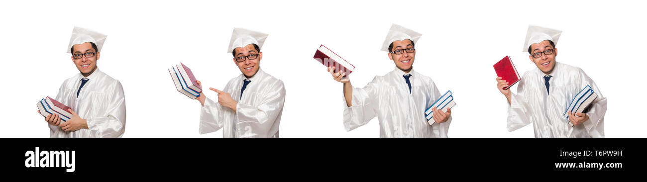 Collection graduation student cap Cut Out Stock Images & Pictures - Alamy