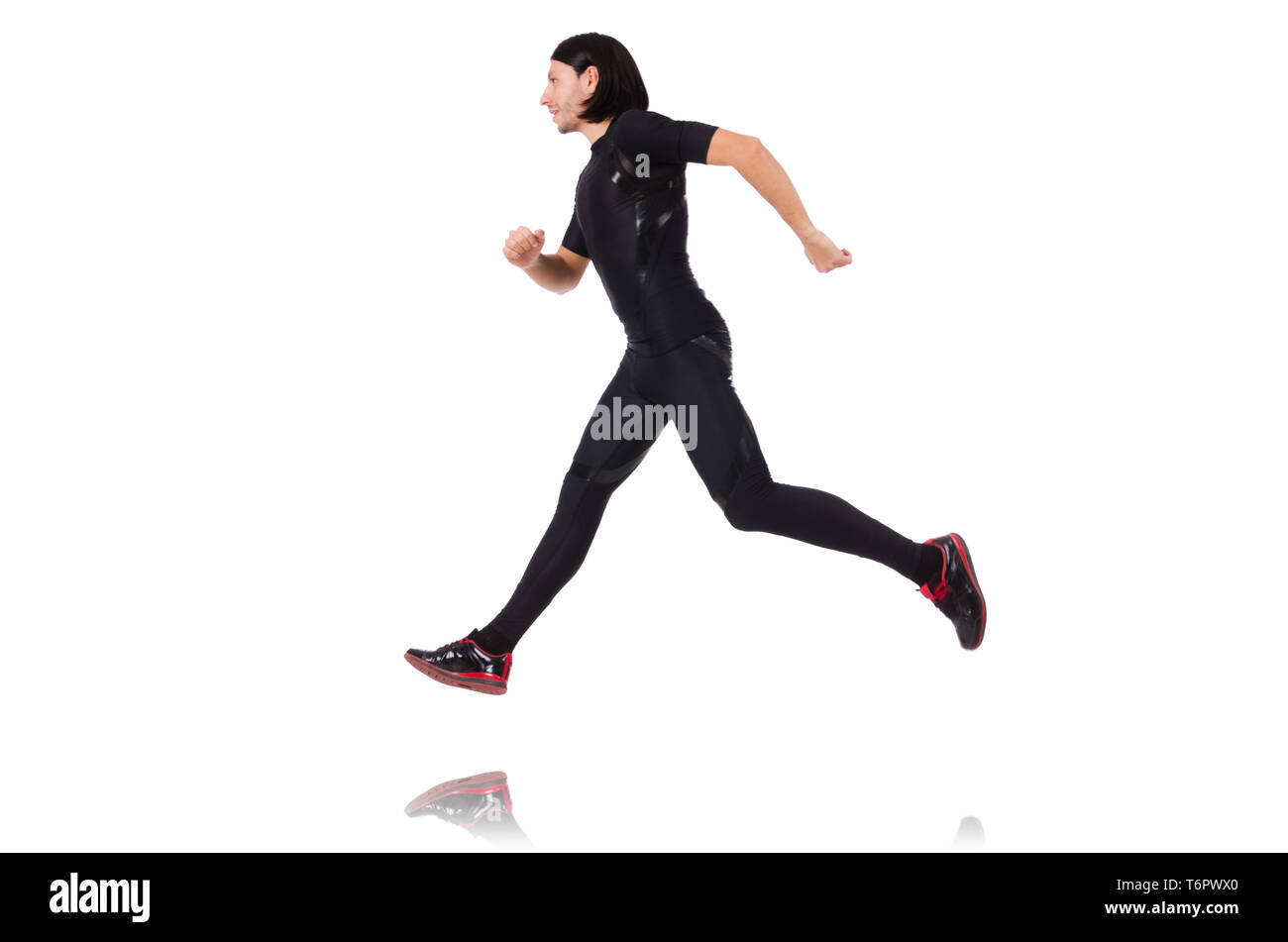 Morning exercises Cut Out Stock Images & Pictures - Alamy