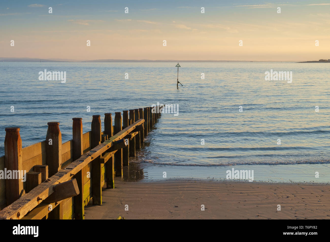 West Wittering Beach in Late Evening, UK Stock Photo Alamy