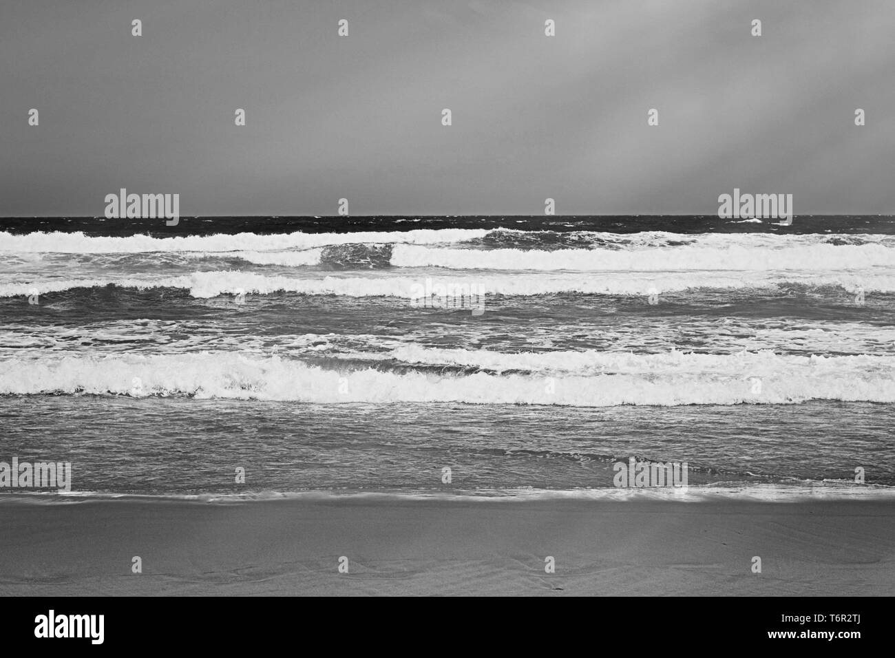 Nature, vacation and summer concept Ocean coast view, perfect travel