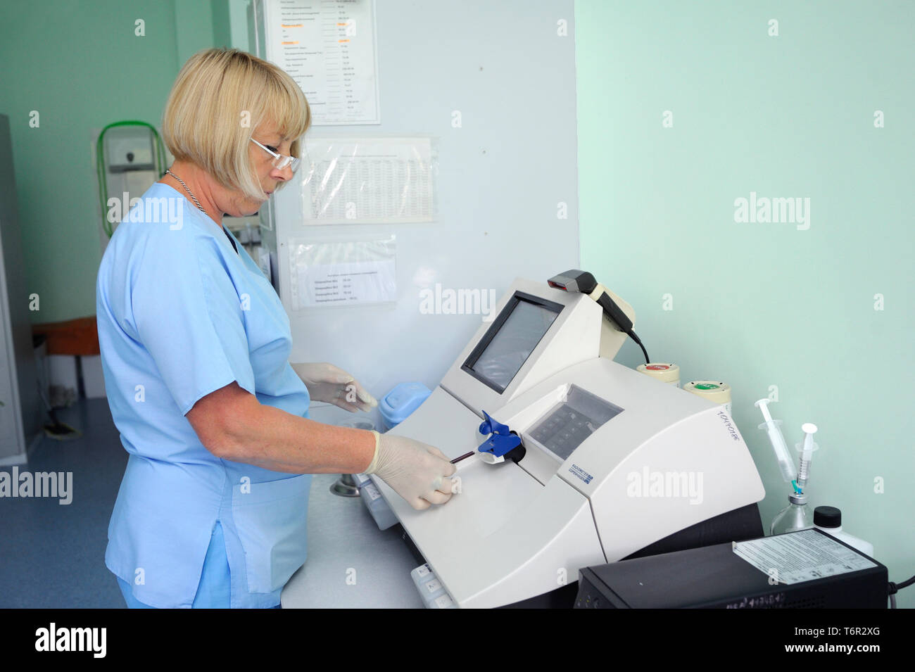 Clinical Chemistry Analyzer High Resolution Stock Photography and